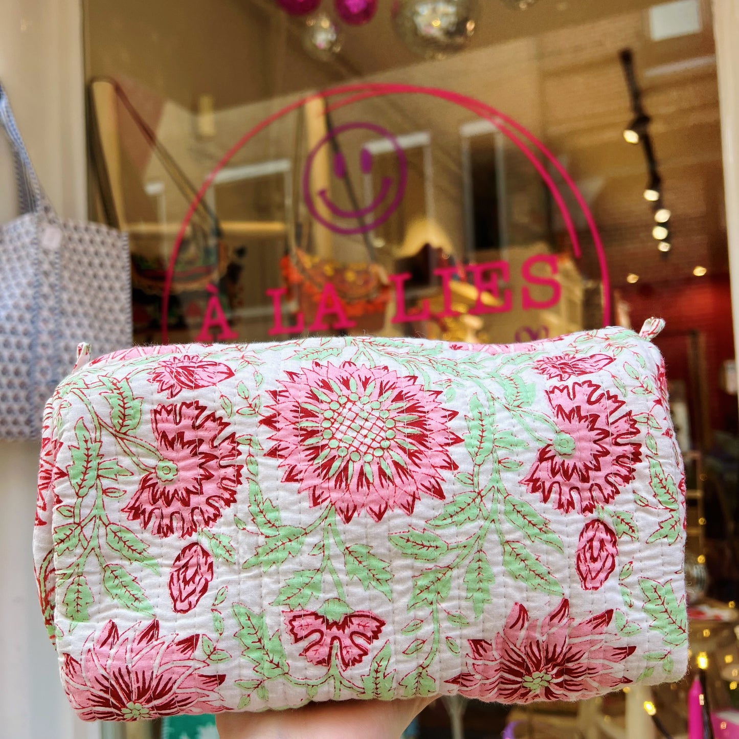 Beauty Bag - Pinkie Green