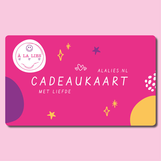 À la Lies cadeaukaart